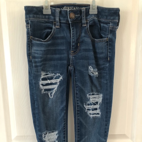 Distressed American Eagle Jeans - Picture 1 of 2